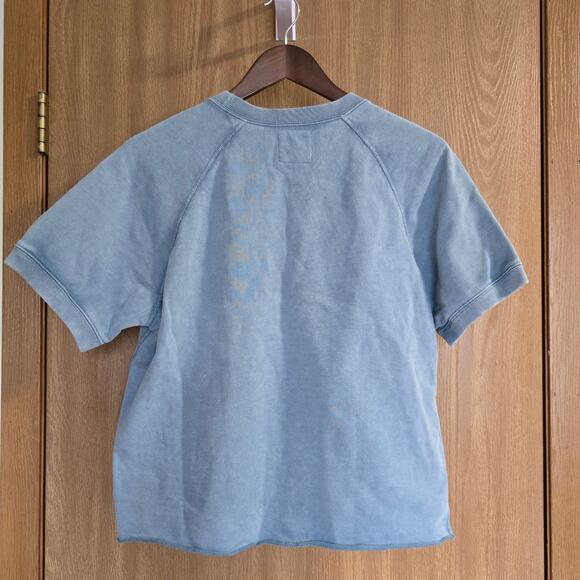 Champion x Todd Snyder Short Sleeve Cropped Sweatshirt - Picture 2 of 8